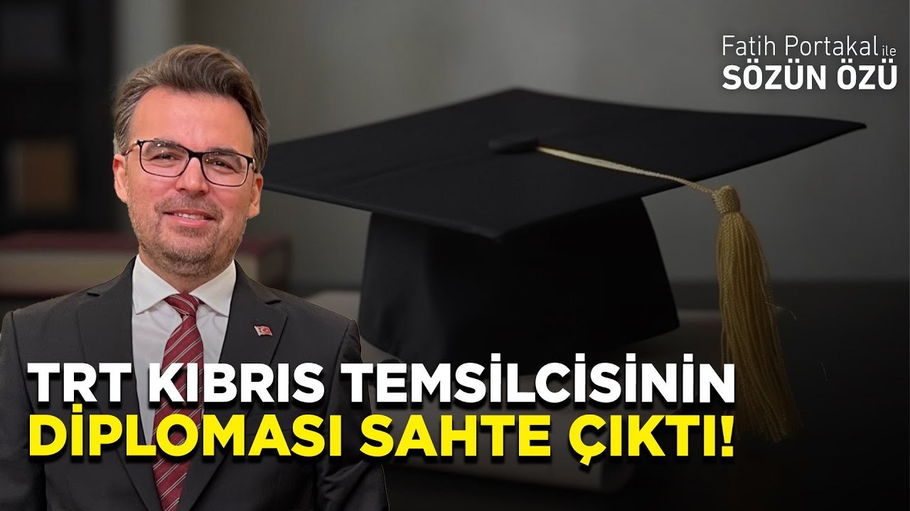 TRT KIBRIS TEMSİLCİSİNİN DİPLOMASI SAHTE ÇIKTI! TUTUKLANDI!