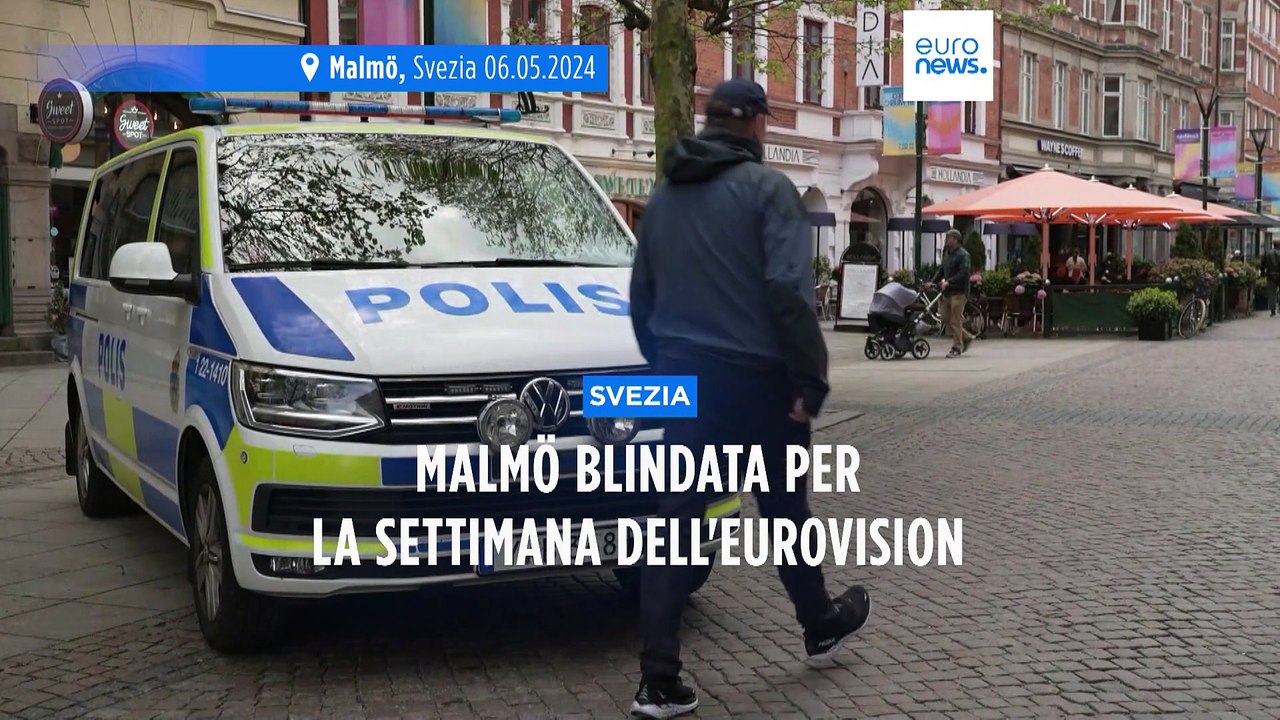 Al via l'Eurovision song contest, massima allerta sicurezza a Malmö: attesi 100mila visitatori