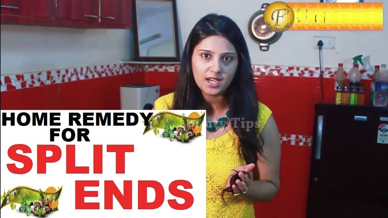 दो मुँहे बालों के लिए घरेलु उपचार | How to Get Rid of Split Ends By Harneet Kaur