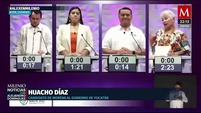 Momentos destacados de los debates electorales en Jalisco, Chiapas, Yucatán y San Pedro Garza
