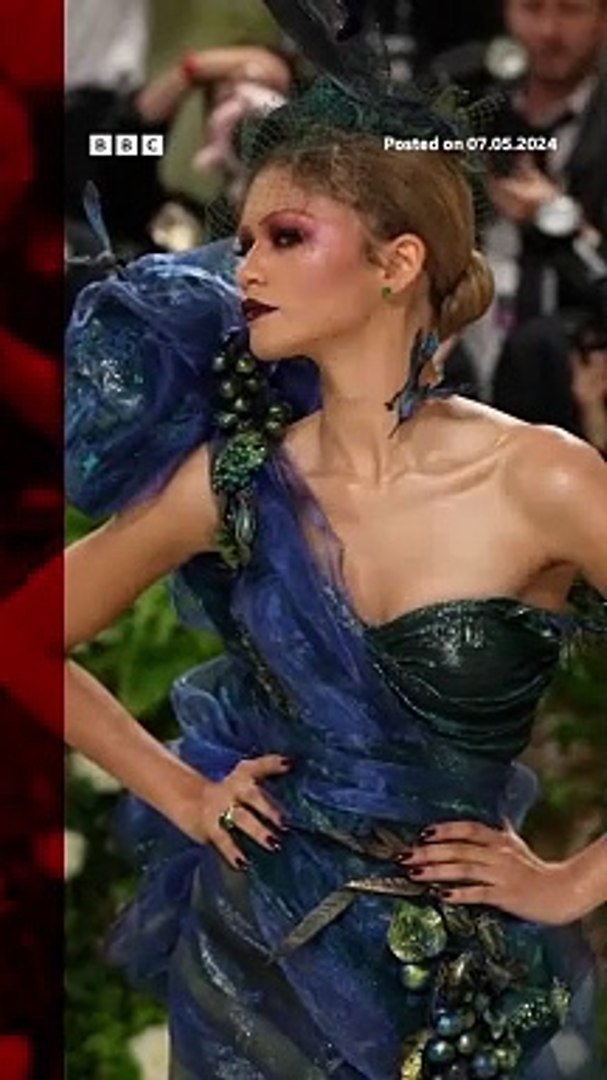 ⁣Zendaya's Met gala 2024 outfit change