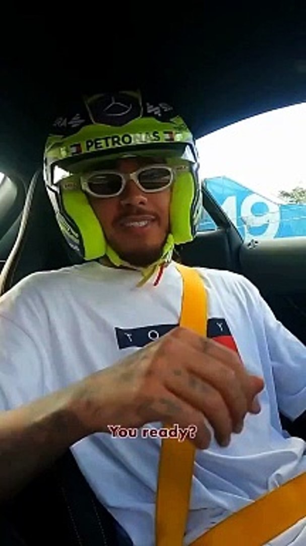 Lewis Hamilton - Hot Lap com Kendall Jenner
