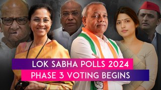 India General Elections 2024 Phase 3: Voting Begins For 93 Seats Across 10 States & Union Territory