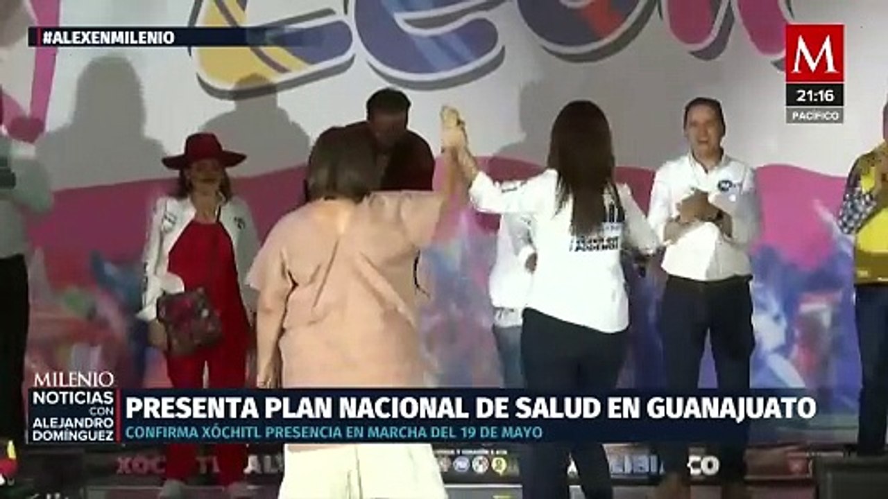 Bitácoras de campañas presidenciales: Sheinbaum, Gálvez y Álvarez Máynez en acción