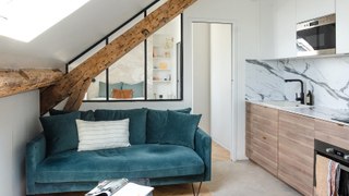 Un petit appartement plein de charme sous les combles