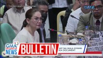 Aktres na si Maricel Soriano, iginiit na wala siyang alam sa umano'y nag-leak na PDEA document | GMA Integrated News Bulletin