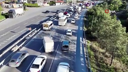 Yalancı sürücü polisi çıldırttı... Bu görüntüler olay oldu