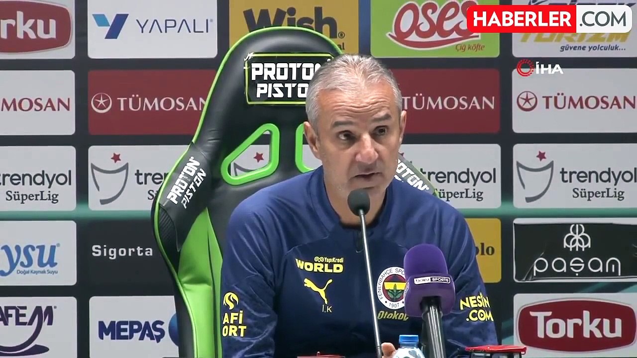 Maçtan saatler sonra ortaya çıktı! İsmail Kartal, boş salona açıklama yapmış