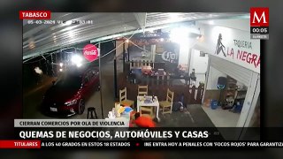 Ataques armados provocan cierre de comercios en Tabasco
