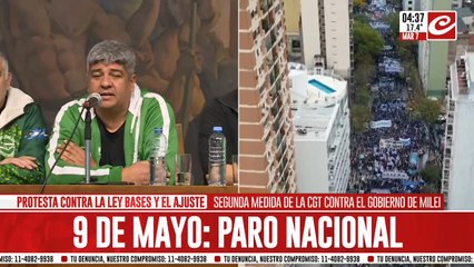 9M: la UTA confirmó se suma al segundo paro nacional de la CGT