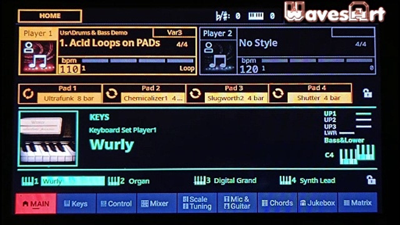 Pa5X Best of Vinyl Loops in Bass & Drums Suite