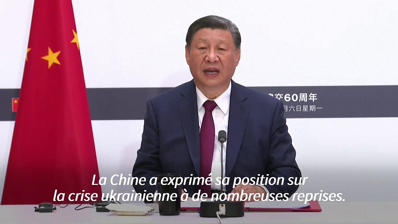 A Paris, Xi Jinping plaide avec Emmanuel Macron pour une "trêve olympique"