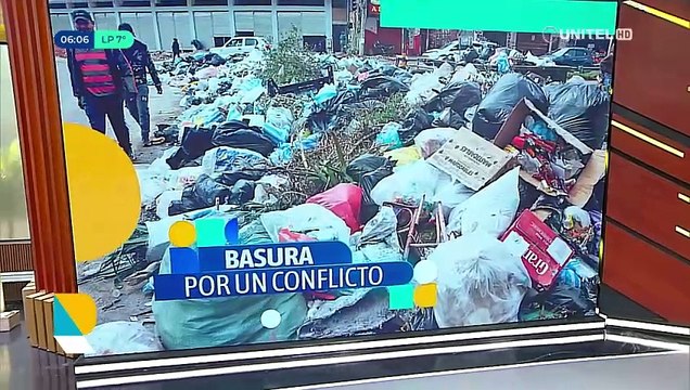 La basura se acumula en mercados y calles de la capital cruceña por conflicto con trabajadores de aseo urbano