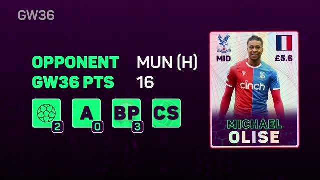 FPL Fantasy Focus - Gameweek 36: Champs Olise