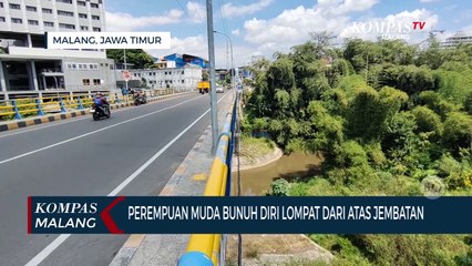 Video herunterladen: Perempuan Muda Bunuh Diri Lompat Dari Atas Jembatan