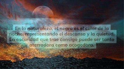 Color negro: qué simboliza y cómo te influye