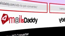 Convert EDB to PST using MailsDaddy EDB to PST Converter [Official]