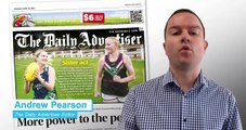 The Daily Advertiser Editor Andrew Pearson explains the impact of Meta's algorithm changes on local news / Daily Advertiser / May 7, 2024