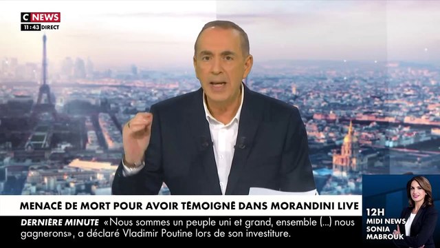 Le journaliste Radouan Kourak, qui avait clamé dans Morandini Live son amour pour la France, s’exprime après avoir reçu 4.000 messages d’insultes et de menaces de mort