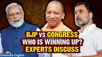 Télécharger la video: Lok Sabha Elections 2024 | BJP v/s Congress | Whose Side is Heavier in Uttar Pradesh? Oneindia News