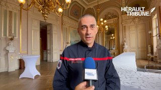 Flamme Olympique dans l'Hérault : interview d'Eric Vial, directeur adjoint du SDIS34