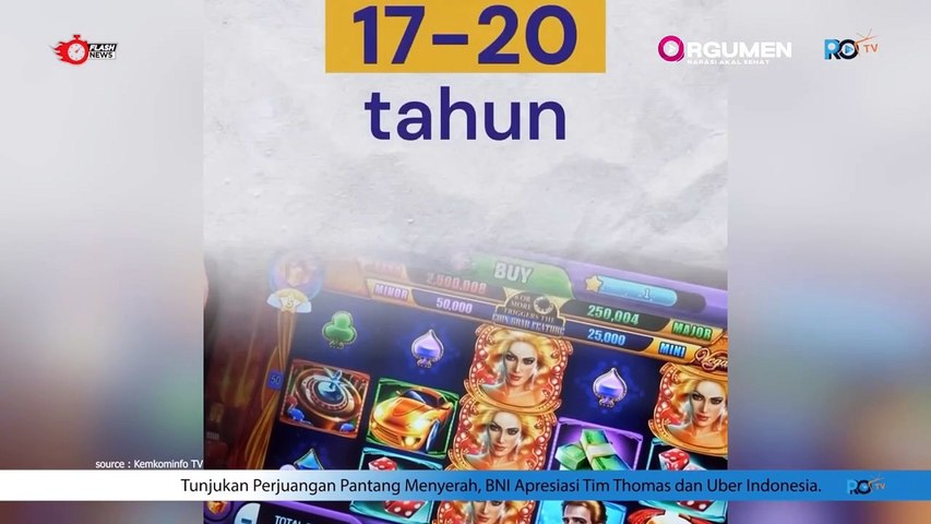 Indonesia Darurat Judi Online, 2,7 Juta Warga Terlibat