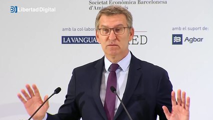 Feijóo erige al PP como el cambio ante los partidos del procés