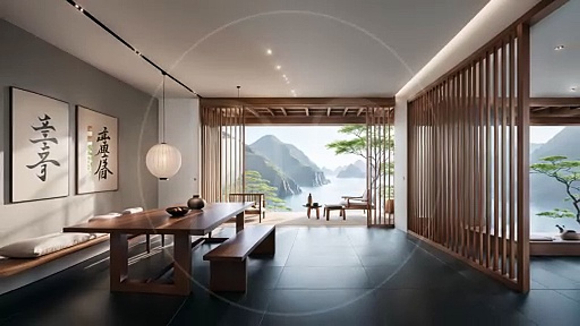 ⁣Minimalist Chinese Design with Song Dynasty Aesthetics