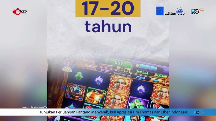 Indonesia Darurat Judi Online Pemerintah Bentuk Satgas Khusus