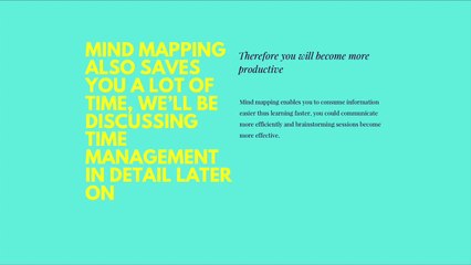 15. Mind Mapping - Being More Productive