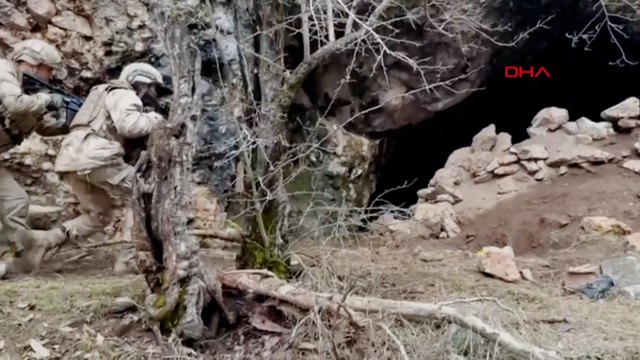 Tunceli ’de teröristlerin kullandığı 27 sığınak imha edildi