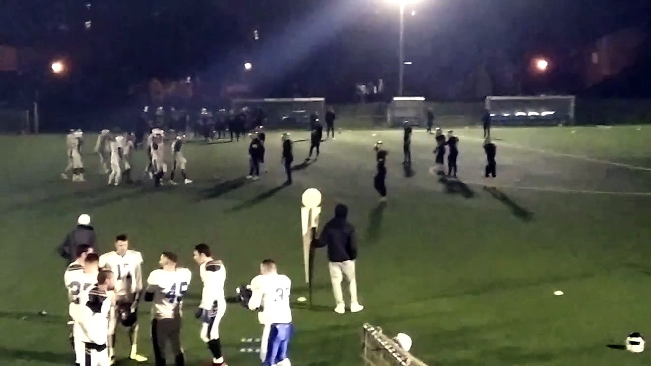 American football , Split Sea Wolves vs Zagreb Patriots 4. dio