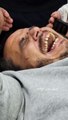 آثار التعذيب على جسد الأسير محمد ماجد الترك من غزة الذي أفرج عنه من سجون الاحتلال  بعد اعتقاله من داخل مجمع الشفاء الطبي!