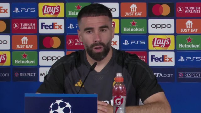 Rueda de prensa de Dani Carvajal, previa al Real Madrid vs. FC Bayern de Múnich de Champions League