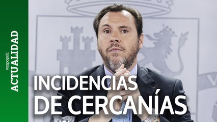 Puente dice que la incidencia de Renfe se alargó por culpa de los pasajeros que bajaron del tren
