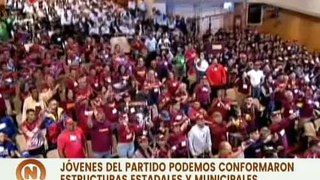 Jóvenes del Partido Podemos conformaron estructuras estadales y municipales de protección integral
