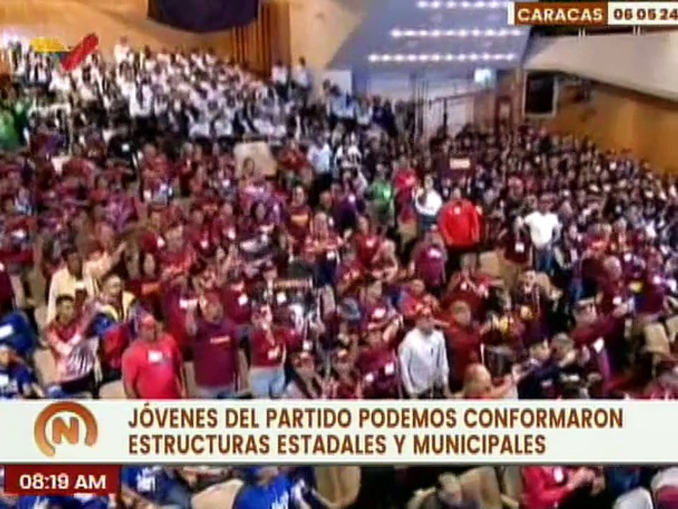 Jóvenes del Partido Podemos conformaron estructuras estadales y municipales de protección integral