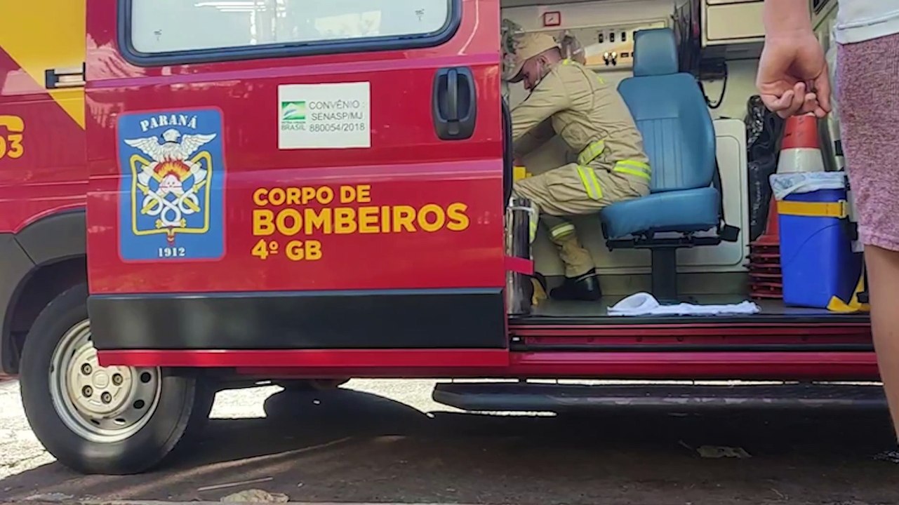 Homem de 66 anos tem lesão na cabeça após ser atropelado em Cascavel