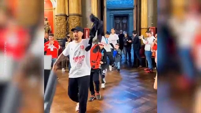 Estudiantes de La Plata celebra la Copa LPF Sur Finanzas en La Plata