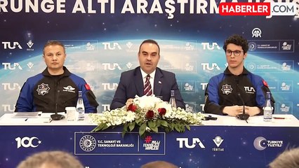 Скачать видео: Türkiye'nin ikinci astronotu Tuva Cihangir Atasever'in uzay yolculuğu 8 Haziran'da gerçekleştirilecek