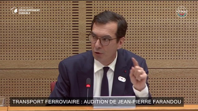 Audition de Jean-Pierre Farandou: les interrogations sur l'accord de fin de carrière à la SNCF sont légitimes reconnaît le PDG du groupe