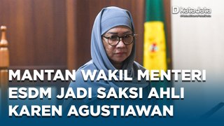 Mantan Wakil Menteri ESDM Susilo Siswoutomo Hadir sebagai Saksi Ahli dari Pengacara Karen Agustiawan