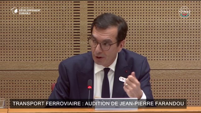 En quatre ans et demi, on ne compte que deux mouvements nationaux propres à la SNCF : face au Sénat, le PDG de la SNCF se justifie sur les mouvements sociaux