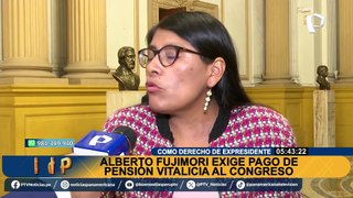 Así reaccionaron los congresistas ante la solicitud del expresidente Fujimori: pide pago de pensión vitalicia