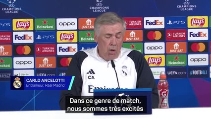 Real Madrid - Ancelotti : “Cela pourrait être une nouvelle nuit magique pour nous et nos fans”