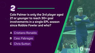 Premier League Quiz Of The Week: Gameweek 36