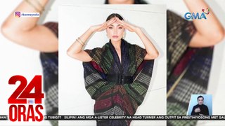 R'Bonney nag-design ng damit w/ native fabrics; gustong gawan ng damit si Heart Evangelista | 24 Oras