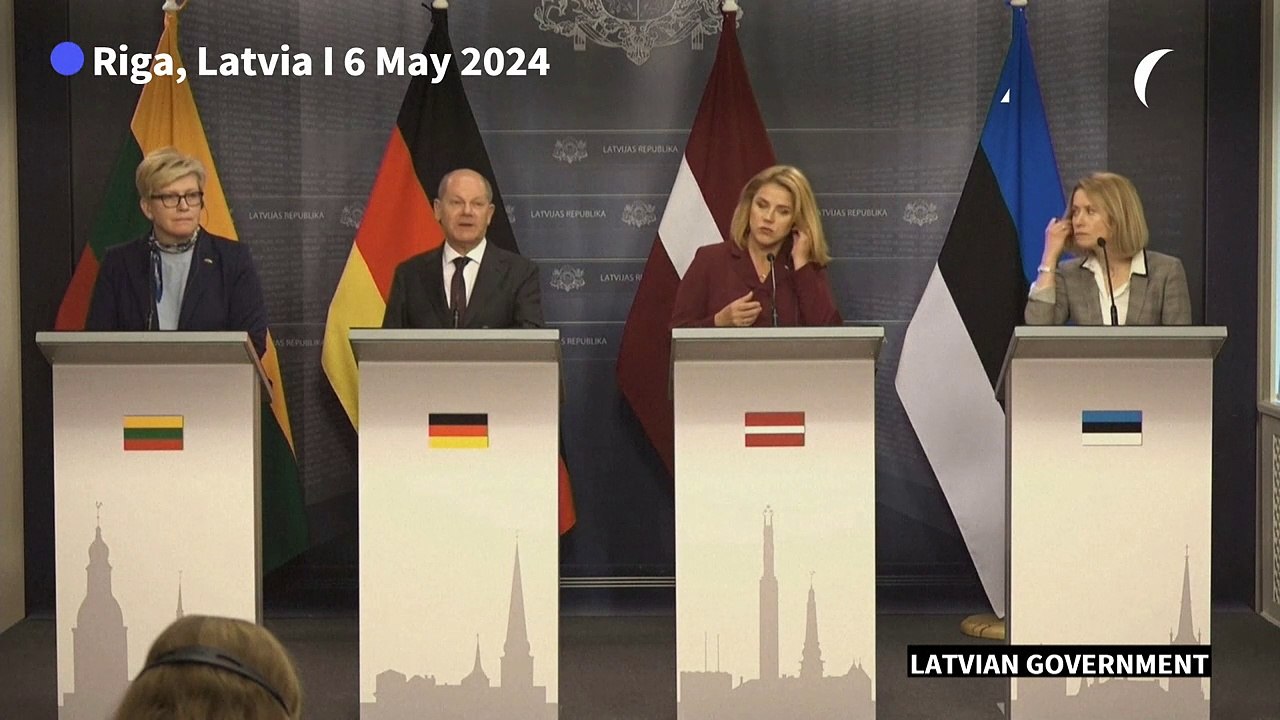 German Chancellor vows to defend Baltic nations in case of Russian attacks