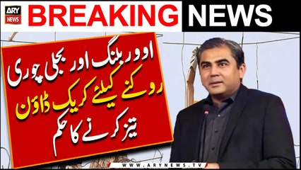 Naqvi directs for accelerating action against overbilling, power theft