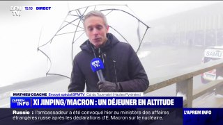 Couverture des Pyrénées, bouteilles d'armagnac, maillot jaune du Tour de France... Nouvel échange de cadeaux entre Xi Jinping et Emmanuel Macron